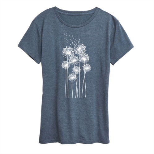 Unbranded Womens Tall Dandelions Graphic Tee