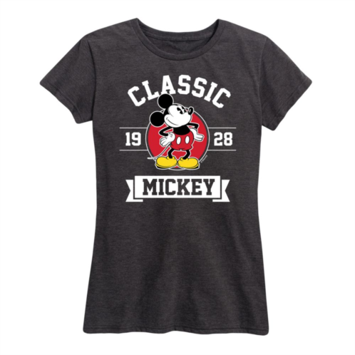 Disneys Mickey Mouse Womens Classic 1928 Graphic Tee