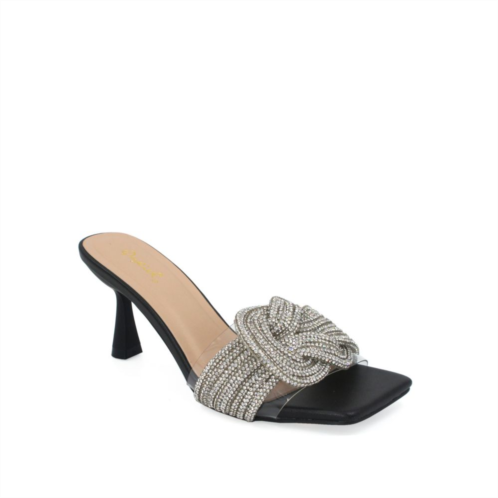 Qupid Jaylove-34 Womens Heeled Dress Sandals