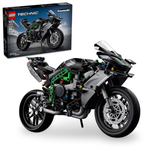 LEGO Technic Kawasaki Ninja H2R Motorcycle 42170 Building Kit (643 Pieces)