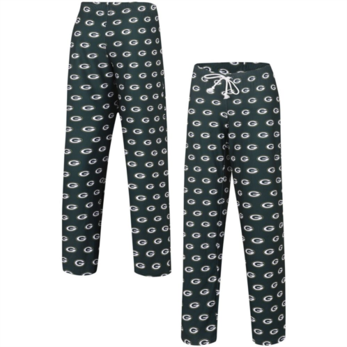 Unbranded Womens Concepts Sport Green Green Bay Packers Gauge Allover Print Sleep Pants