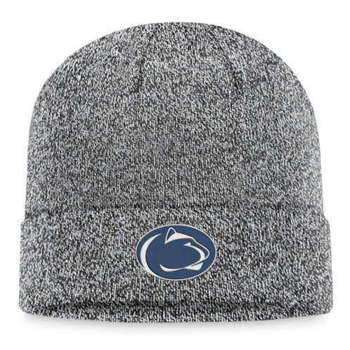 Mens Top of the World Heather Black Penn State Nittany Lions Cuffed Knit Hat