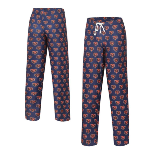 Unbranded Womens Concepts Sport Navy Chicago Bears Gauge Allover Print Sleep Pants