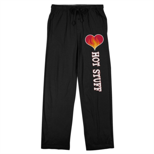 Licensed Character Mens Valentines Day Hot Stuff Sleep Pants