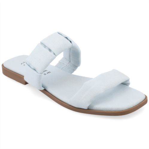 Journee Collection Pegie Womens Tru Comfort Foam Sandals