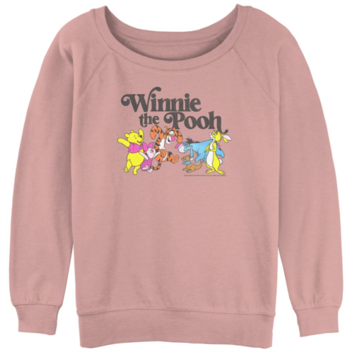 Disneys Winnie The Pooh And Friends Juniors Graphic Slouchy Terry