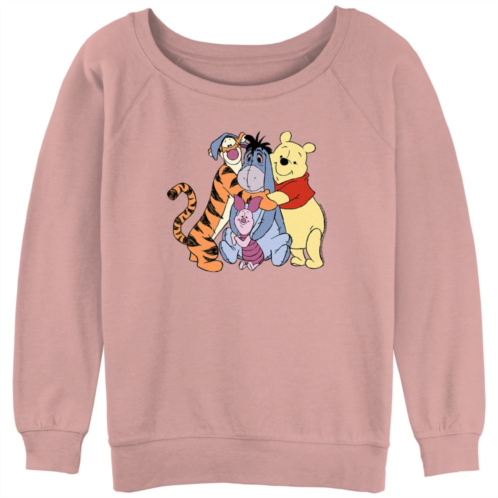Disneys Winnie The Pooh And Friends Group Hug Juniors Graphic Slouchy Terry
