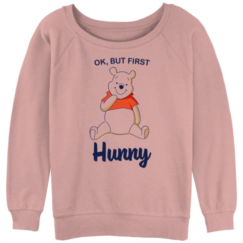 Disneys Winnie The Pooh First Hunny Juniors Graphic Slouchy Terry