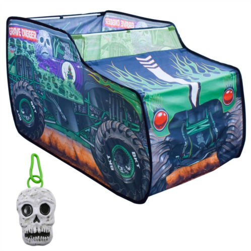 Unbranded Kids Monster Jam Grave Digger Pop-Up Tent Playhouse Toy