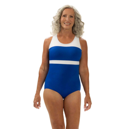 Womens Dolfin Conservative One-Piece Lap Swimsuit