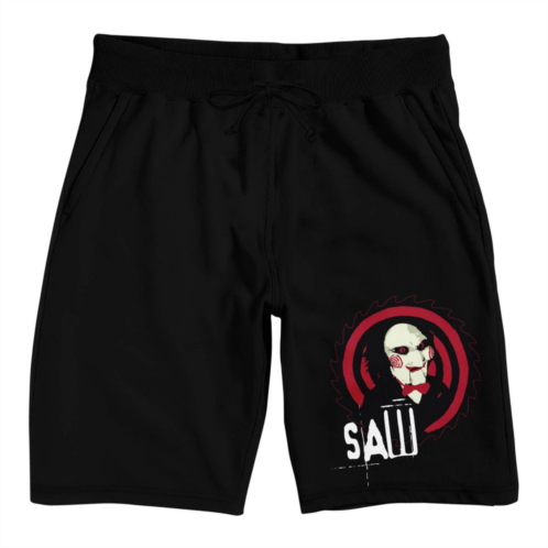 Licensed Character Mens Saw Jigsaw and Title Sleep Shorts