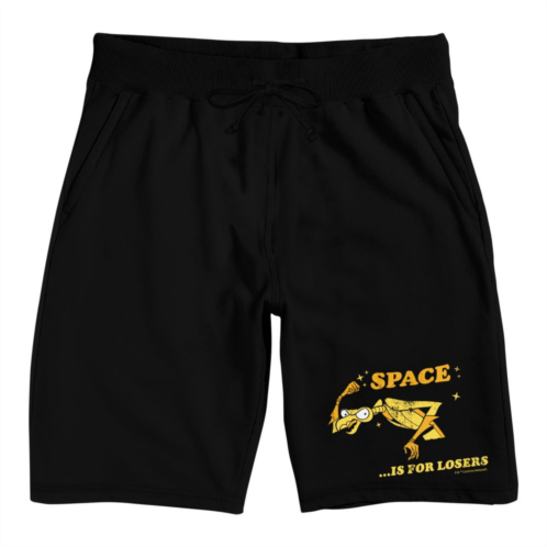 Licensed Character Mens Space Ghost Coast To Coast Space is for Losers Sleep Shorts