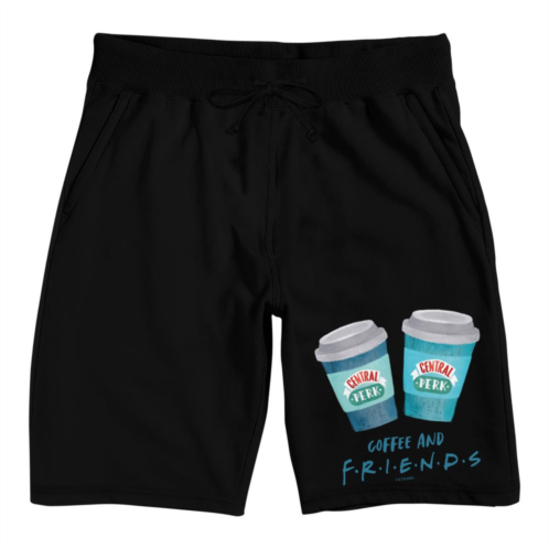 Licensed Character Mens Friends TV Coffee Sleep Shorts