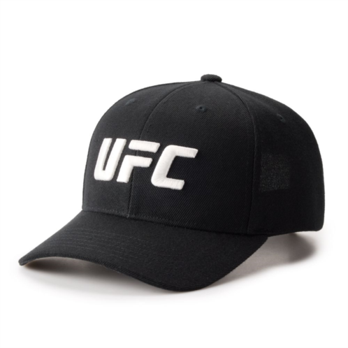Licensed Character Mens UFC Black Adjustable Snap Back Hat