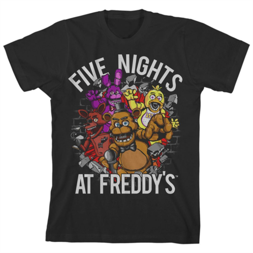 Licensed Character Boys 8-20 Five Nights at Freddys Graphic Tee