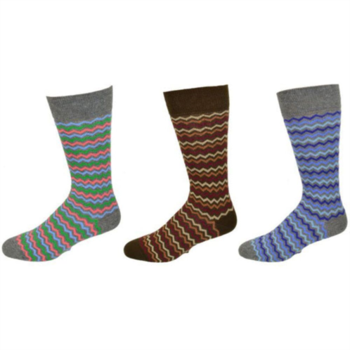 WEAR SIERRA Colorful And Funky Striped Combed Cotton Socks For Men