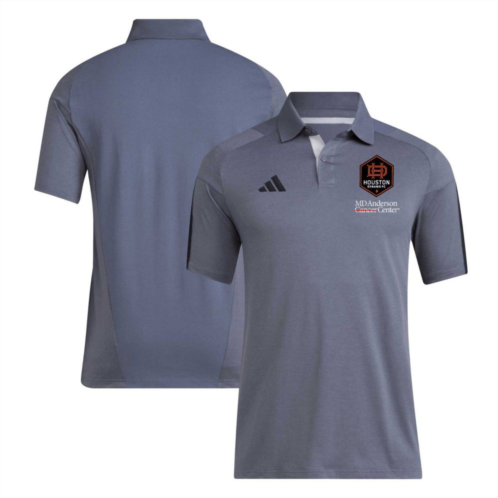 Unbranded Mens adidas Gray Houston Dynamo FC 2024 Training Polo