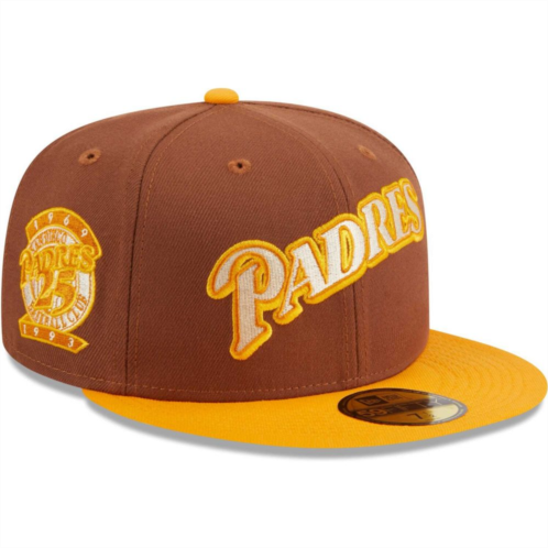 Mens New Era Brown San Diego Padres Tiramisu 59FIFTY Fitted Hat