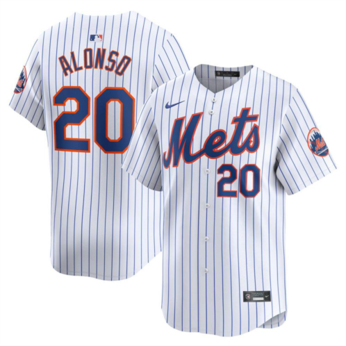Nitro USA Mens Nike Pete Alonso White New York Mets Home Limited Player Jersey