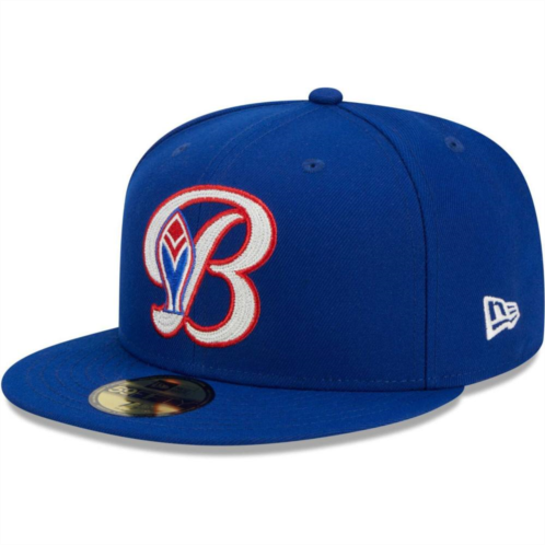 Mens New Era Royal Atlanta Braves Duo Logo 59FIFTY Fitted Hat