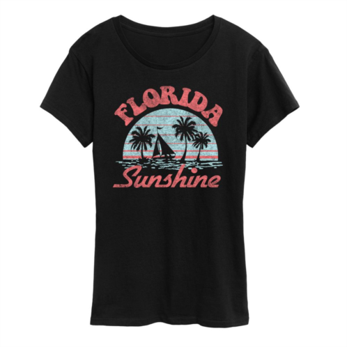Unbranded Womens Florida Sunshine Graphic Tee