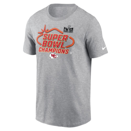 Mens Nike Kansas City Chiefs Super Bowl LVIII Champions Trophy Collection Tee