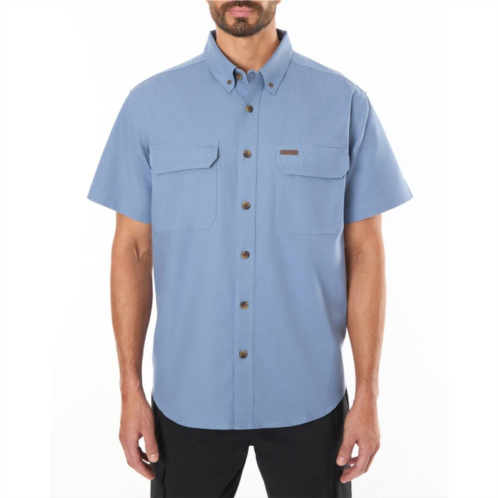 Big & Tall Smiths Workwear Stretch Full-Swing Work Shirt