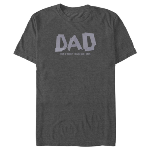Unbranded Big & Tall Dad Dont Worry I Have Duct Tape Graphic Tee