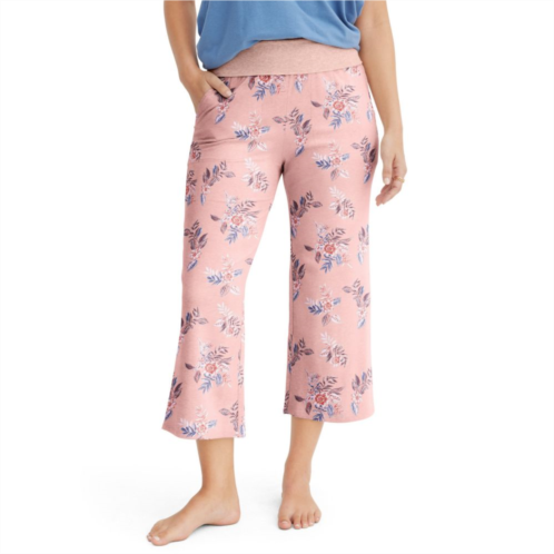Womens Jockey Soft Touch Luxe Cropped Pajama Pants in Regular & Plus Size