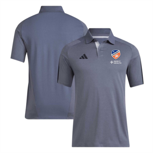 Unbranded Mens adidas Gray FC Cincinnati 2024 Training Polo