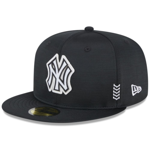 Mens New Era Black New York Yankees 2024 Clubhouse 59FIFTY Fitted Hat