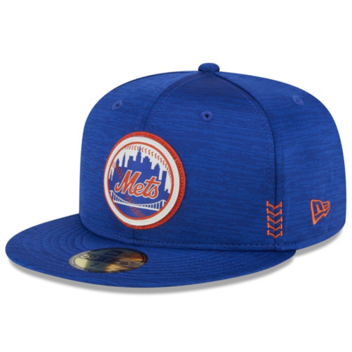 Mens New Era Royal New York Mets 2024 Clubhouse 59FIFTY Fitted Hat