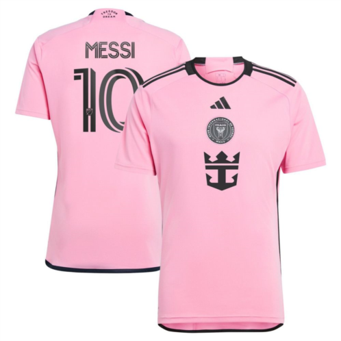 Unbranded Mens adidas Lionel Messi Pink Inter Miami CF 2024 2getherness Replica Player Jersey