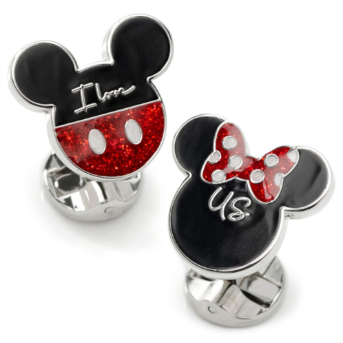 Mens Disneys Mickey & Minnie Mouse I Love Us Cufflinks by Cuff Links, Inc.