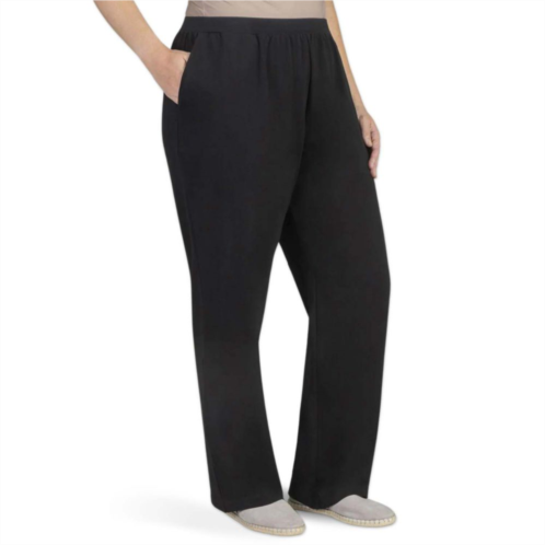 Plus Size Junoactive Ultraknit Cotton Stretch High-waist Pull-on Slash Pocket Pants
