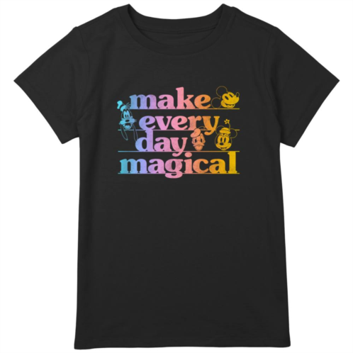 Disneys Mickey Mouse And Friends Make Every Day Magical Girls Plus Graphic Tee