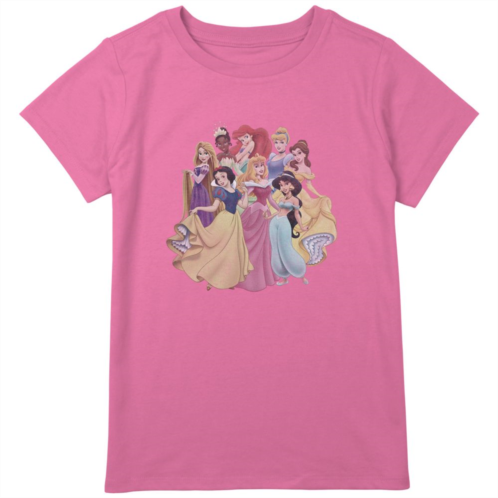 Disneys Princesses Club Girls Plus Graphic Tee