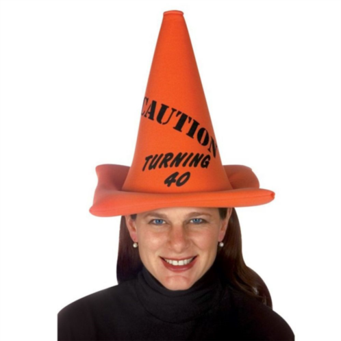 RIP Costumes Turning 40 Cone Birthday Hat, Adult One Size
