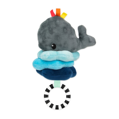 Sassy Baby Wavy Whale Jitter Toy