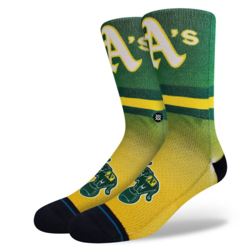Mens Stance Oakland Athletics Cooperstown Collection Crew Socks