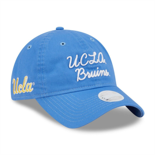 Womens New Era Blue UCLA Bruins Script 9TWENTY Adjustable Hat