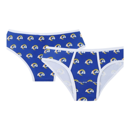 Unbranded Womens Concepts Sport Royal Los Angeles Rams Gauge Allover Print Knit Panties
