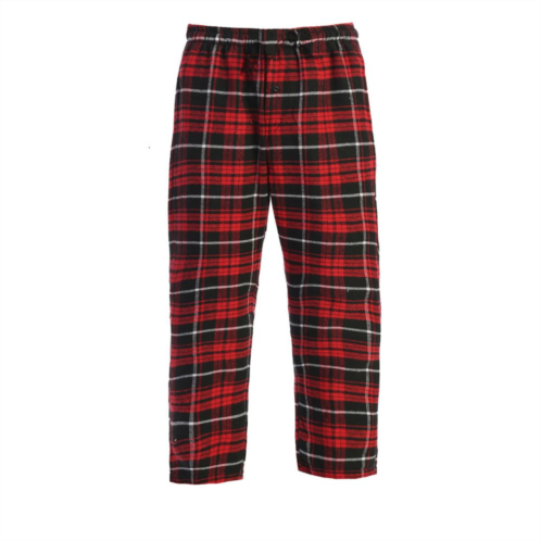 Gioberti Kids Flannel Lounge Pajama Pants - Yarn Dye Brushed With Elastic Waist