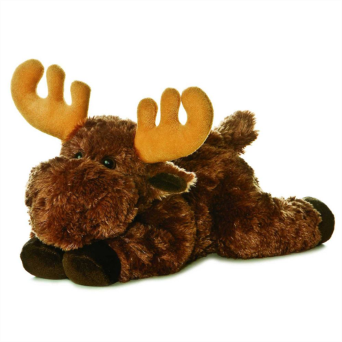 Aurora Medium Brown Flopsie 12 Moose Adorable Stuffed Animal