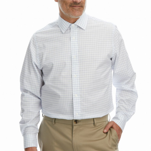 Mens Haggar Classic-Fit Premium Comfort Wrinkle Resistant Dress Shirt