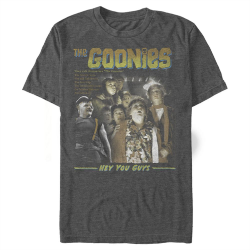 Licensed Character Mens The Goonies Surprised Graphic Tee