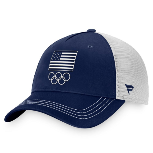 Unbranded Womens Fanatics Branded Navy Team USA Adjustable Hat