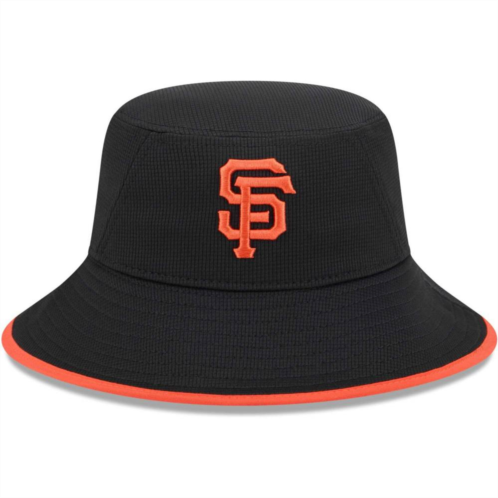 Mens New Era Black San Francisco Giants Game Day Bucket Hat