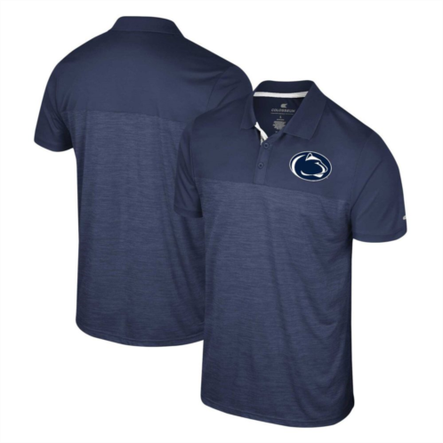 Mens Colosseum Navy Penn State Nittany Lions Big & Tall Langmore Polo
