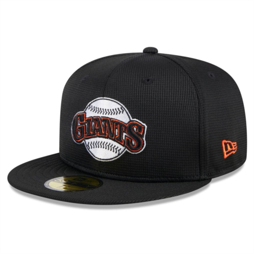 Mens New Era Black San Francisco Giants 2024 Batting Practice 59FIFTY Fitted Hat